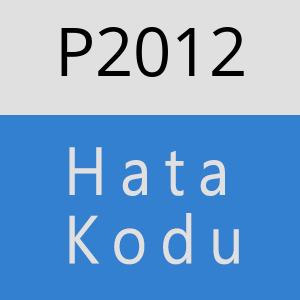 P2012 hatasi