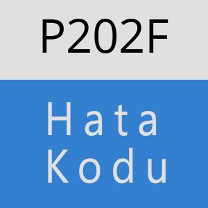 P202F hatasi