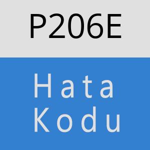 P206E hatasi