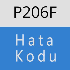 P206F hatasi