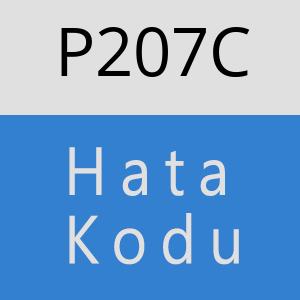 P207C hatasi