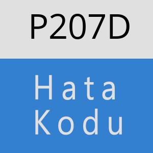 P207D hatasi