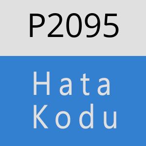 P2095 hatasi