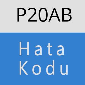 P20AB hatasi