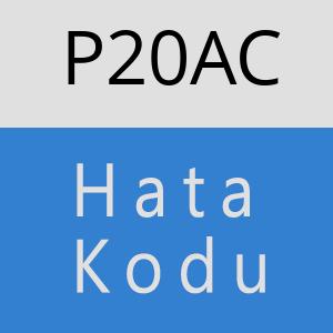 P20AC hatasi
