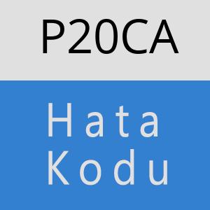 P20CA hatasi