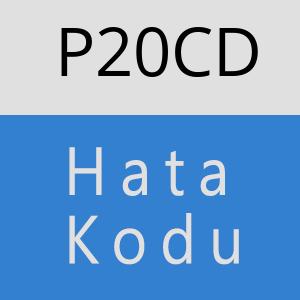 P20CD hatasi