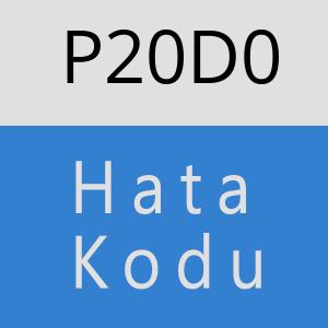 P20D0 hatasi