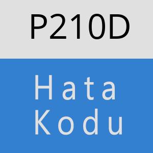 P210D hatasi