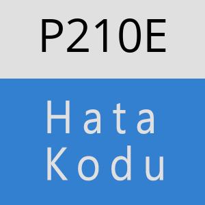 P210E hatasi