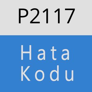 P2117 hatasi