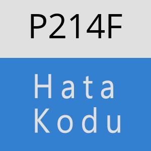 P214F hatasi