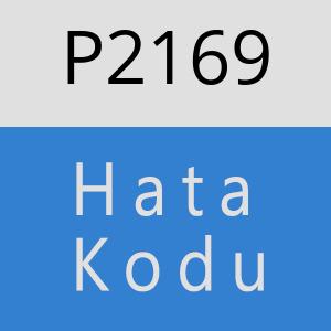 P2169 hatasi