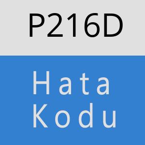 P216D hatasi