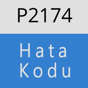 P2174 hatasi