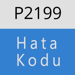 P2199 hatasi