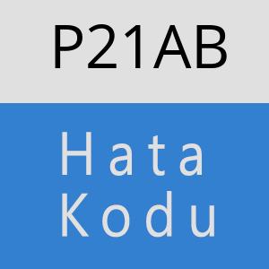 P21AB hatasi