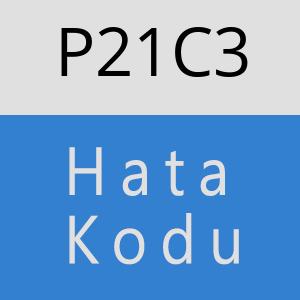 P21C3 hatasi