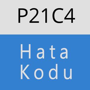 P21C4 hatasi