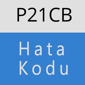 P21CB hatasi