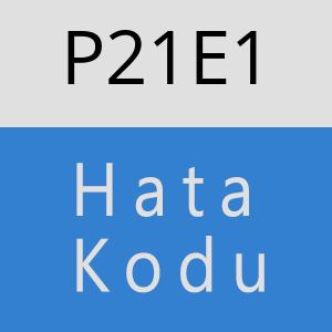 P21E1 hatasi