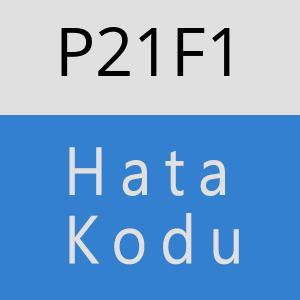 P21F1 hatasi