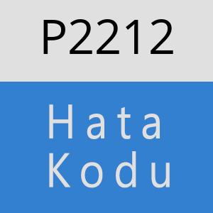 P2212 hatasi