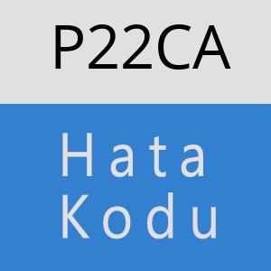 P22CA hatasi