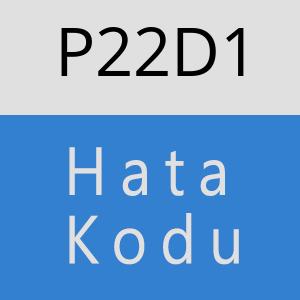 P22D1 hatasi