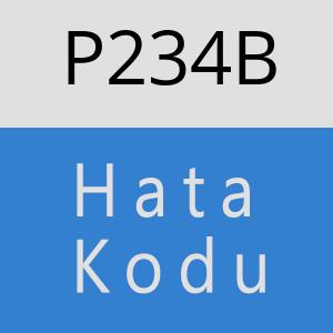 P234B hatasi