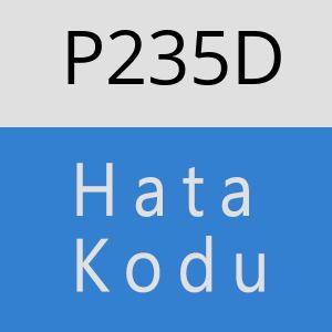 P235D hatasi