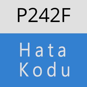 P242F hatasi