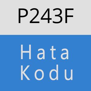 P243F hatasi