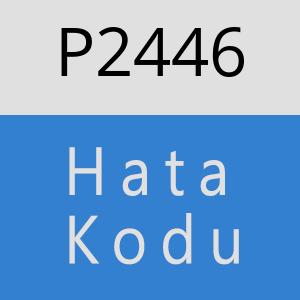 P2446 hatasi