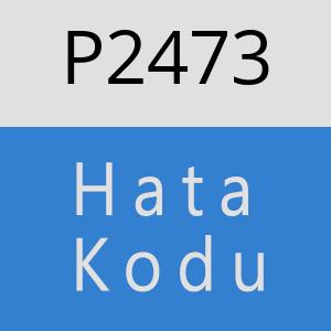 P2473 hatasi