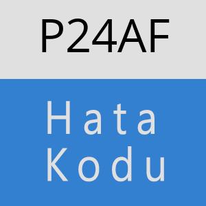 P24AF hatasi