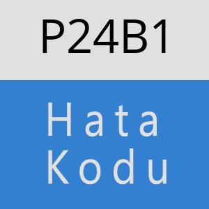 P24B1 hatasi