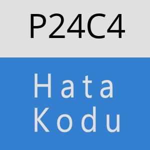 P24C4 hatasi