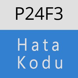 P24F3 hatasi