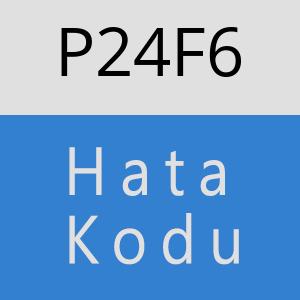 P24F6 hatasi