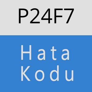 P24F7 hatasi