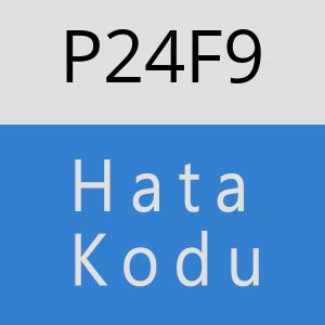 P24F9 hatasi