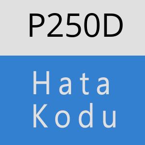 P250D hatasi