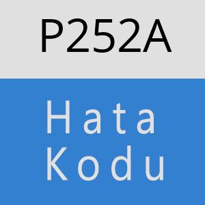 P252A hatasi