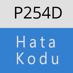 P254D hatasi