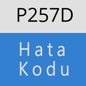 P257D hatasi