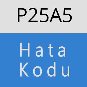 P25A5 hatasi