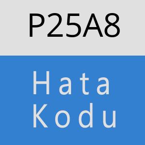 P25A8 hatasi