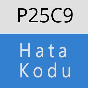 P25C9 hatasi