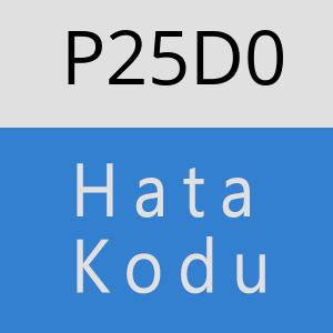 P25D0 hatasi